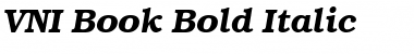 VNI-Book Bold-Italic