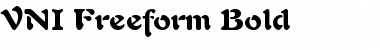 VNI-Freeform Font