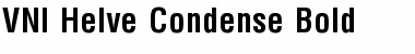 VNI-Helve-Condense Font