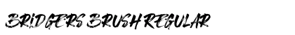 Bridgers Brush Regular font free download