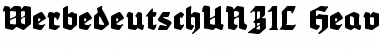 WerbedeutschUNZ1L Font