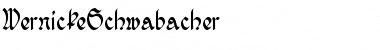 Wernicke Schwabacher Regular Font