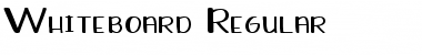 Whiteboard Regular Font