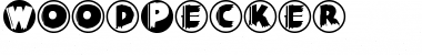 WoodPecker Font