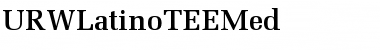 Download URWLatinoTEEMed Font