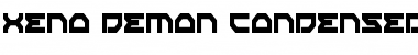 Xeno-Demon Condensed Condensed Font