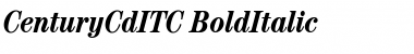 CenturyCdITC Bold Italic