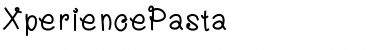 XperiencePasta Medium Font