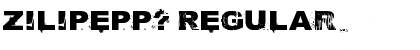 Zilipepp? Regular Font