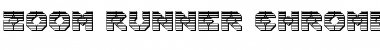 Zoom Runner Chrome Font