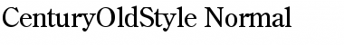 CenturyOldStyle-Normal Regular Font