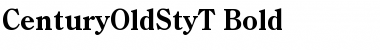 CenturyOldStyT Bold Font