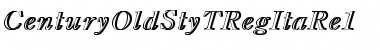 CenturyOldStyTRegItaRe1 Regular Font