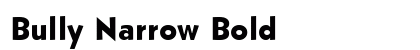 Bully Narrow Bold font free download
