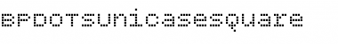 BPdotsUnicaseSquare Regular Font