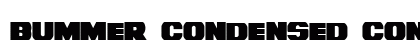 Bummer Condensed Condensed font free download