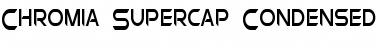 Chromia Supercap Condensed Regular Font