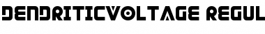 Dendritic Voltage Font