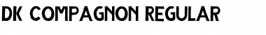 DK Compagnon Regular Font