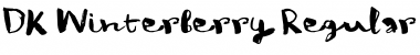 DK Winterberry Regular Font