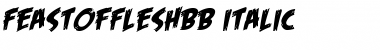 Feast of Flesh BB Font