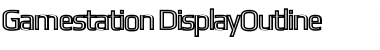 Gamestation DisplayOutline Regular Font