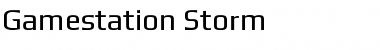 Gamestation Storm Regular Font