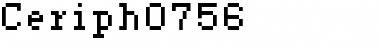 ceriph 07_56 Regular Font