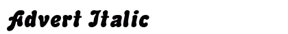Advert Italic Preview
