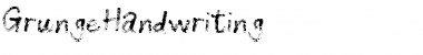 Download Grunge Handwriting Font