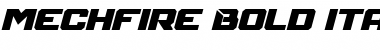 Mechfire Font