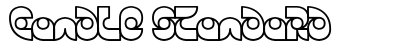 Candle Standard font free download