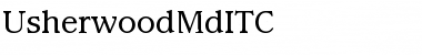 UsherwoodMdITC Medium Font