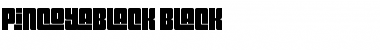 Pincoyablack Black Font