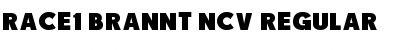 RACE1 Brannt NCV Regular Font