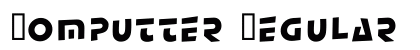 Komputter Regular Font Preview