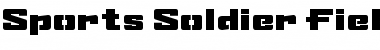 Sports Soldier Field Custom Regular Font