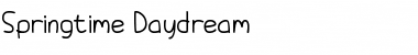 Springtime Daydream Regular Font