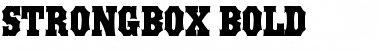 STRONGBOX Regular Font