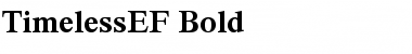 TimelessEF-Bold Font