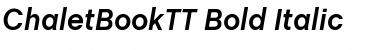 ChaletBookTT Bold Italic