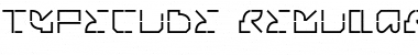 typecube Regular Font