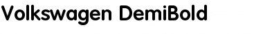 Download Volkswagen-DemiBold Font