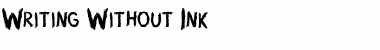 Download Writing Without Ink Font