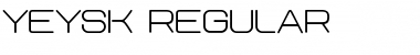 Yeysk Regular Font