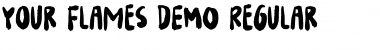 Your Flames DEMO Font