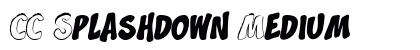 CC Splashdown Medium Font CC Splashdown Medium Font Preview