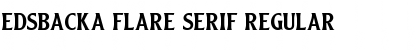 Download Edsbacka Flare Serif Font