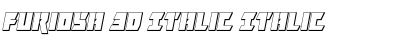 Download Furiosa 3D Italic Font