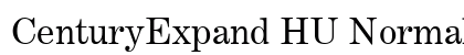 CenturyExpand HU Normal font free download